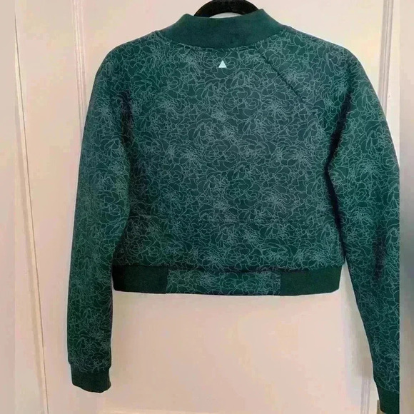 Balance Athletica Teal Bomber Jacket, Womens Size Small - Picture 7 of 13